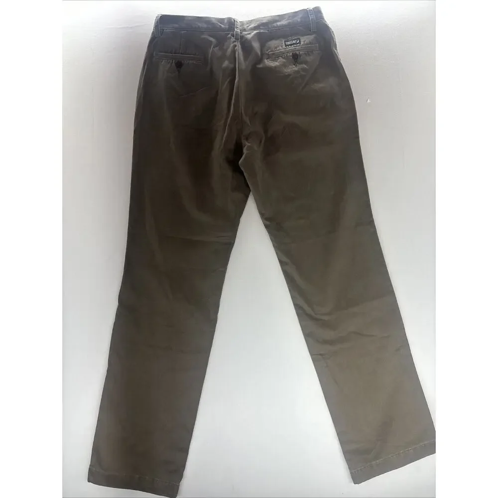 Nautica‎ Men's Casual Pants Slim Fit 34x34 Khaki Beige Cotton Twill NWT